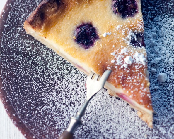 Zitronen-Brombeer-Tarte